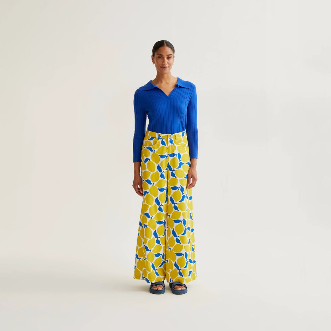 PANTALÓN - Compañía Fantástica, Estampado Limoncello