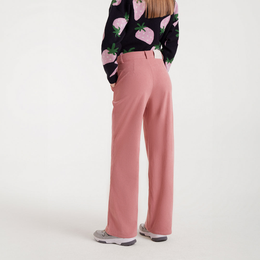 PANTALÓN - Compañía Fantástica, Pana rosa