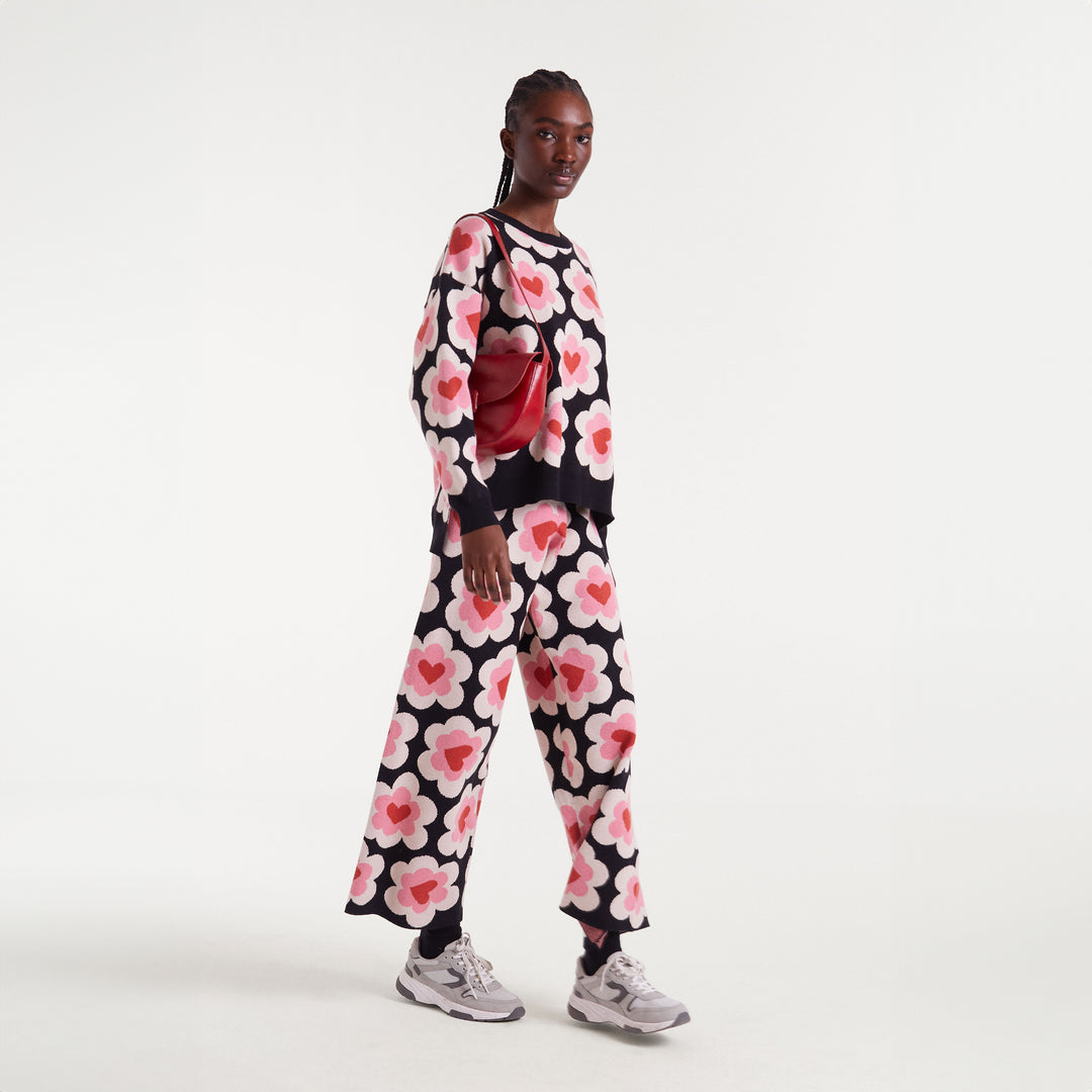 PANTALÓN - Compañía Fantástica, Punto jacquard SweetHeart