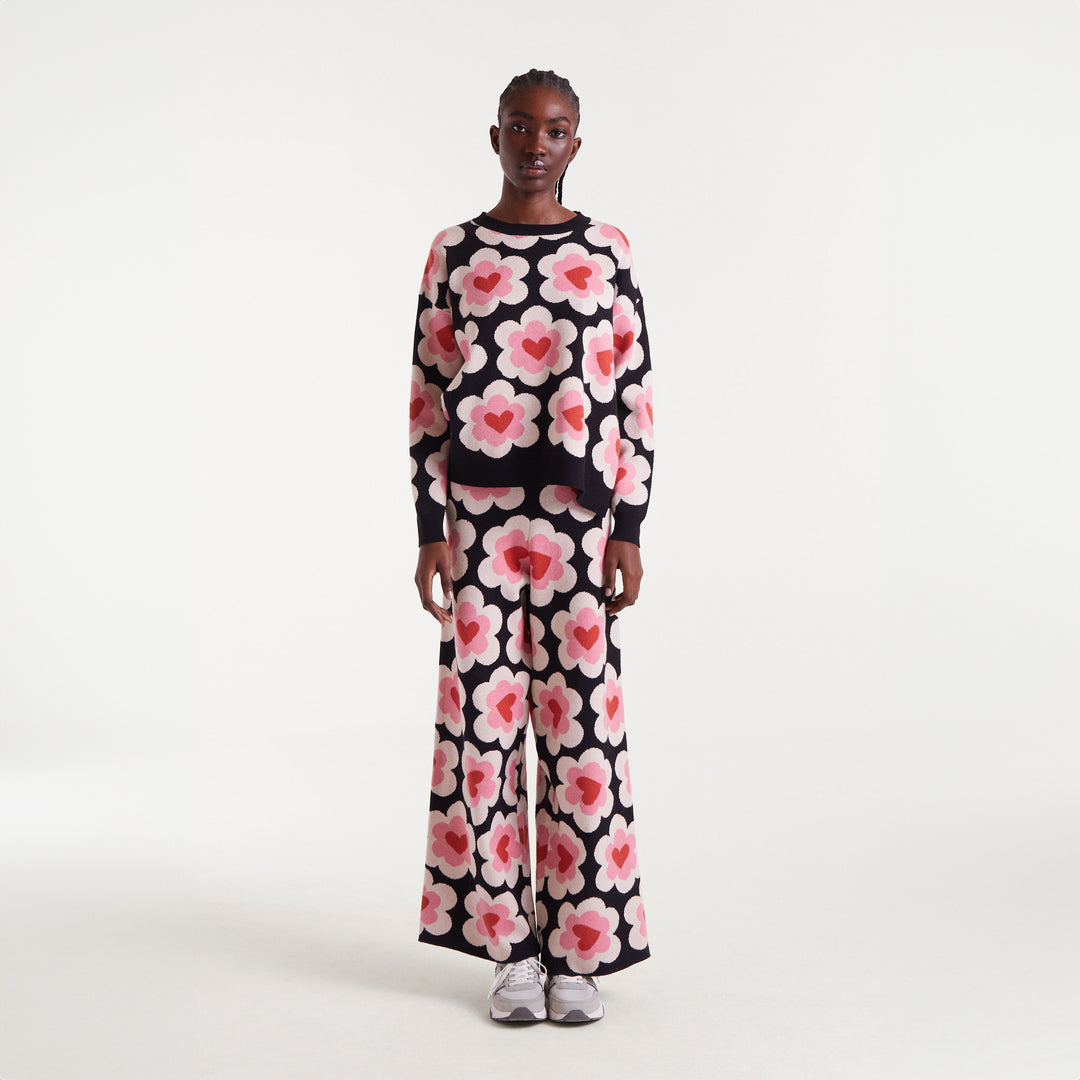 PANTALÓN - Compañía Fantástica, Punto jacquard SweetHeart