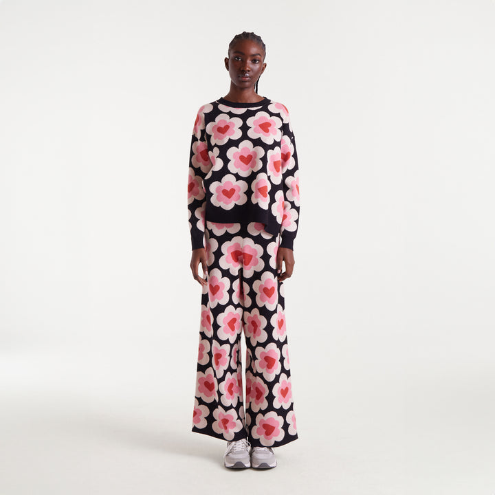 PANTALÓN - Compañía Fantástica, Punto jacquard SweetHeart