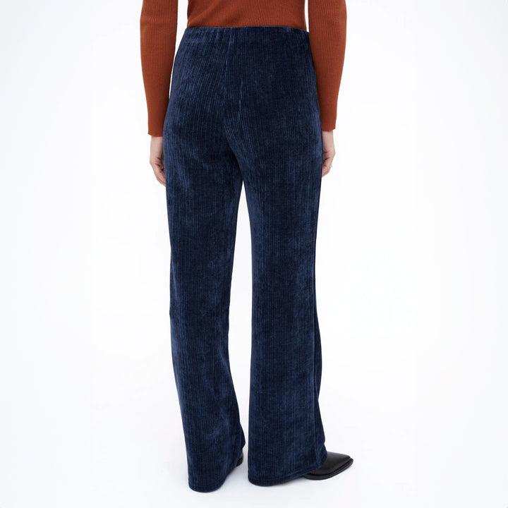 PANTALÓN - Wild Pony,  Pana de terciopelo Navy Blue