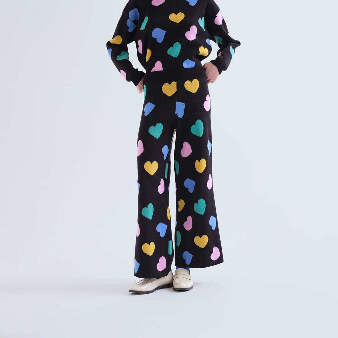 PANTALÓN - Compañía Fantástica, Punto con estampado Candy