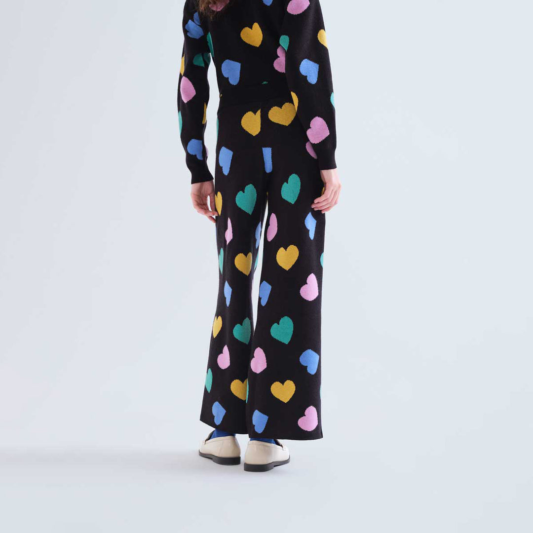 PANTALÓN - Compañía Fantástica, Punto con estampado Candy