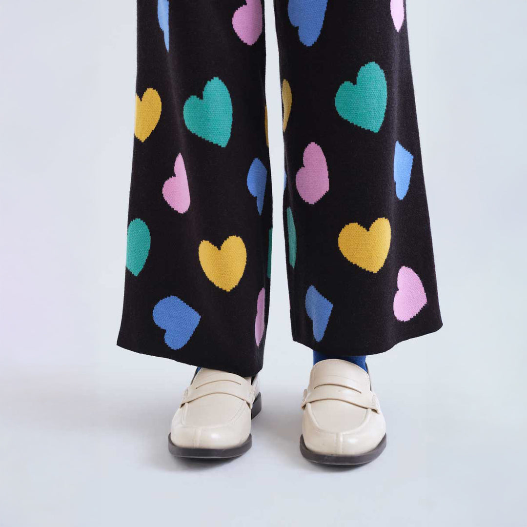 PANTALÓN - Compañía Fantástica, Punto con estampado Candy