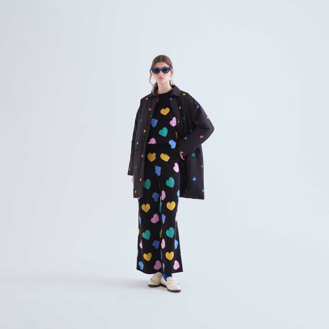 PANTALÓN - Compañía Fantástica, Punto con estampado Candy