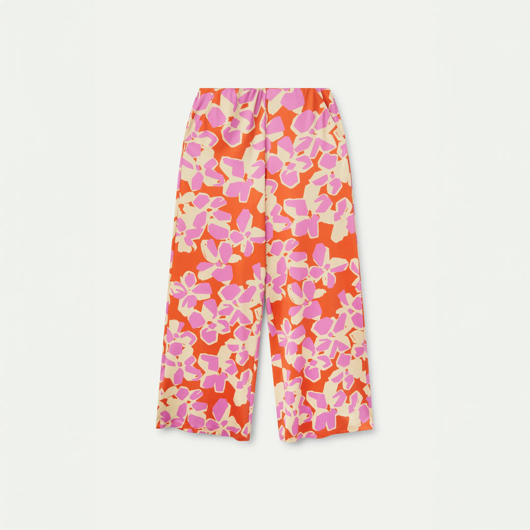 PANTALÓN - Compañía Fantástica, Recto estampado Rubra Orange