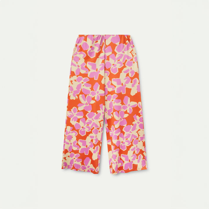 PANTALÓN - Compañía Fantástica, Recto estampado Rubra Orange