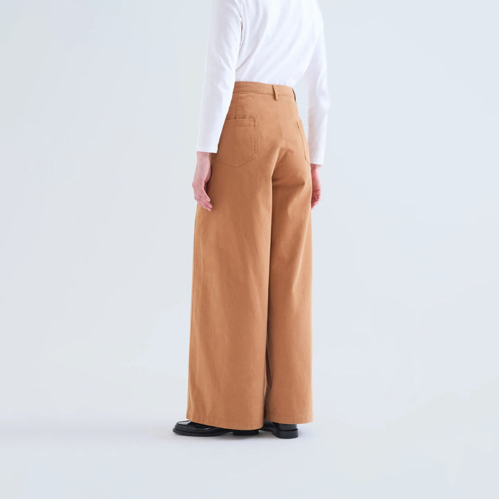 PANTALÓN - Compañía Fantástica, Vaquero 100% algodón camel