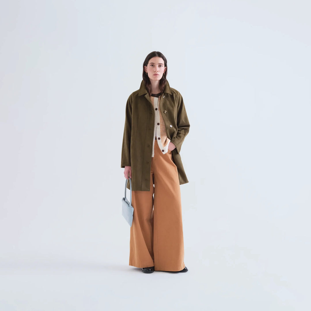 PANTALÓN - Compañía Fantástica, Vaquero 100% algodón camel