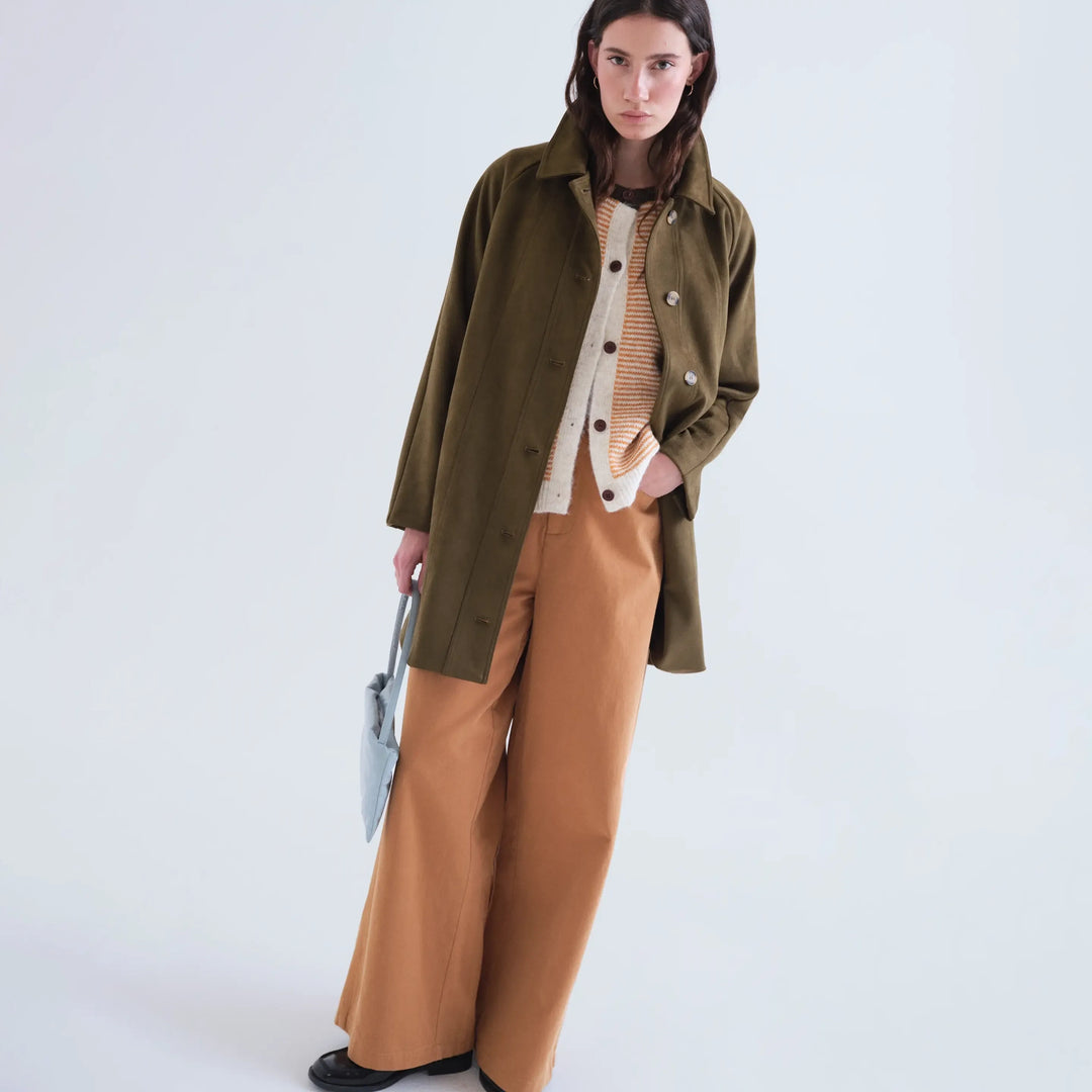 PANTALÓN - Compañía Fantástica, Vaquero 100% algodón camel