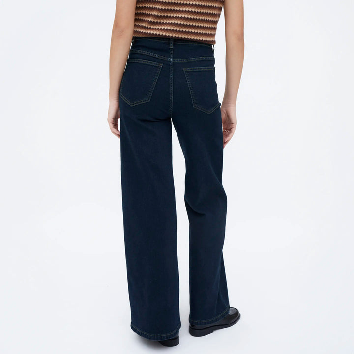 PANTALÓN - Wild Pony, Vaquero azul tiro alto.