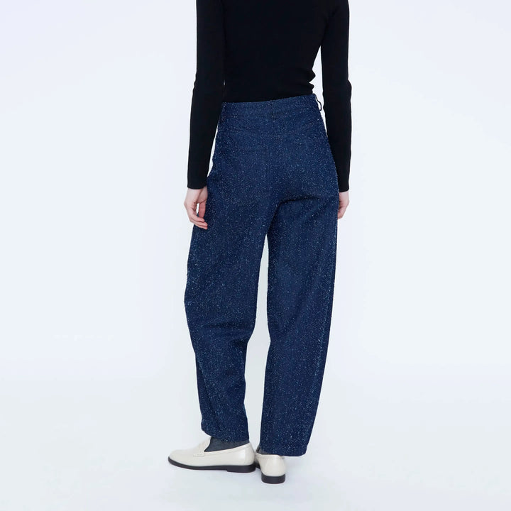 PANTALÓN - Wild Pony, Vaquero con textura azul marino