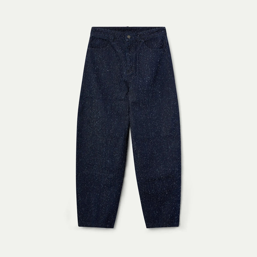 PANTALÓN - Wild Pony, Vaquero con textura azul marino