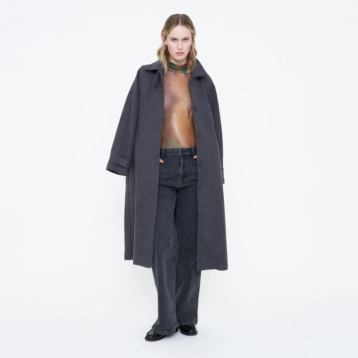 PANTALÓN - Wild Pony, Vaquero negro con apliques en bolsillos