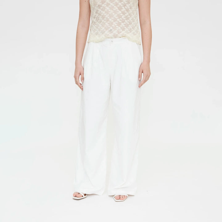 PANTALÓN - Wild Pony, Wide leg blanco