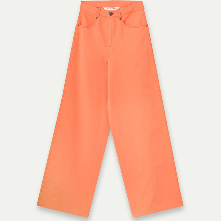 PANTALÓN - Compañía Fantástica, wide leg naranja