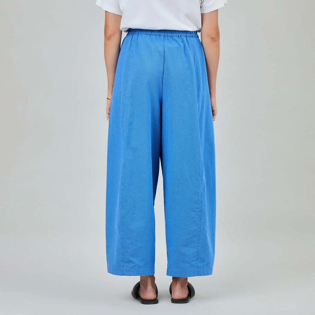 PANTALÓN - Brava Fabrics, Checks Balloon Azules
