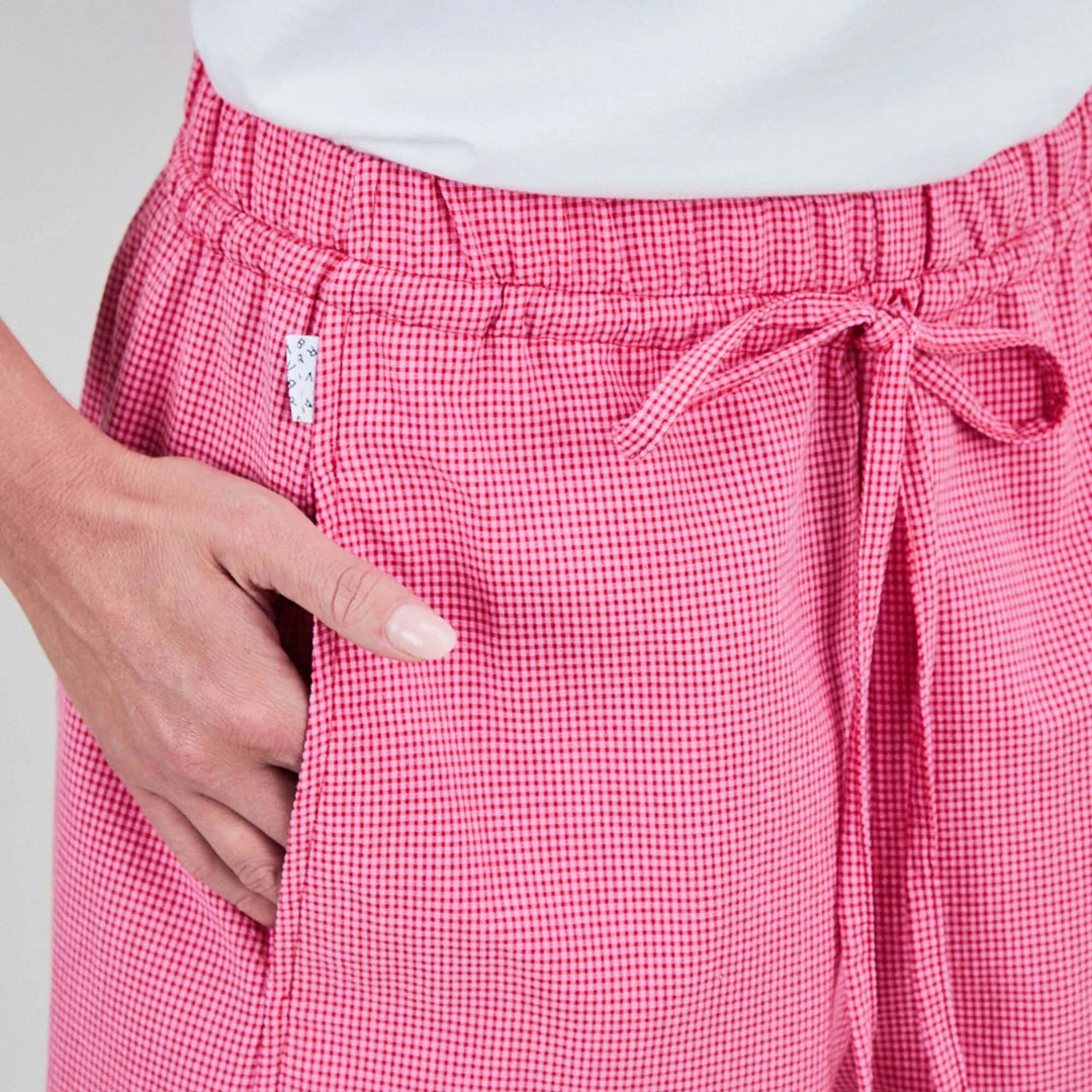 PANTALÓN - Brava Fabrics, Checks Balloon Rosas