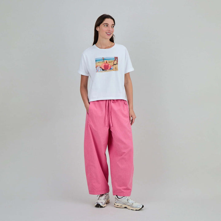 PANTALÓN - Brava Fabrics, Checks Balloon Rosas