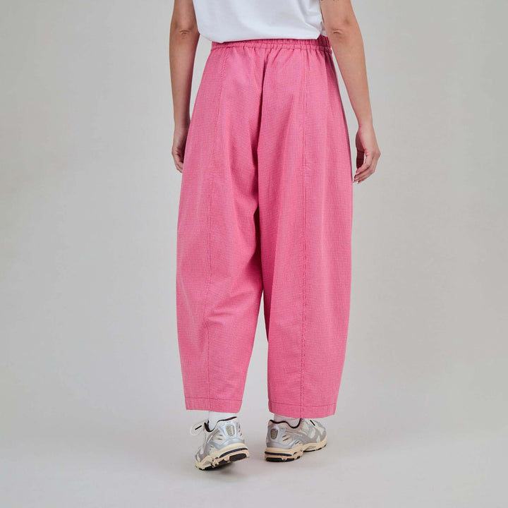 PANTALÓN - Brava Fabrics, Checks Balloon Rosas