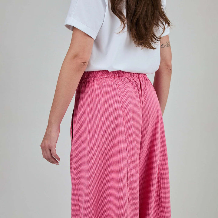 PANTALÓN - Brava Fabrics, Checks Balloon Rosas