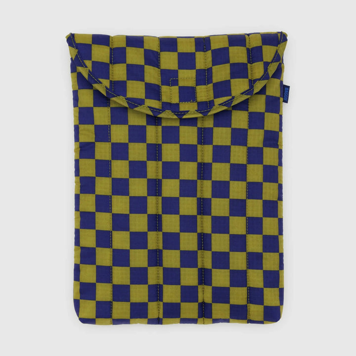 FUNDA DE PORTÁTIL 13''/14" - Baggu, Pear Navy Check