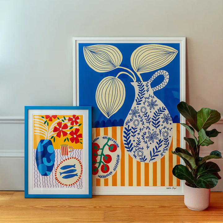 ILUSTRACIÓN - Teresa Rego, Porcelain and Tomatoes