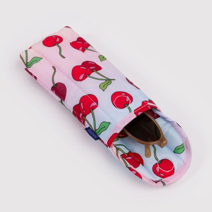 FUNDA DE GAFAS - Baggu, Cherries Puffy Glasses Sleeve