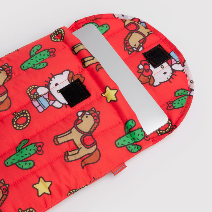 FUNDA DE PORTÁTIL 13''/14" - Baggu, Hello Kitty Western