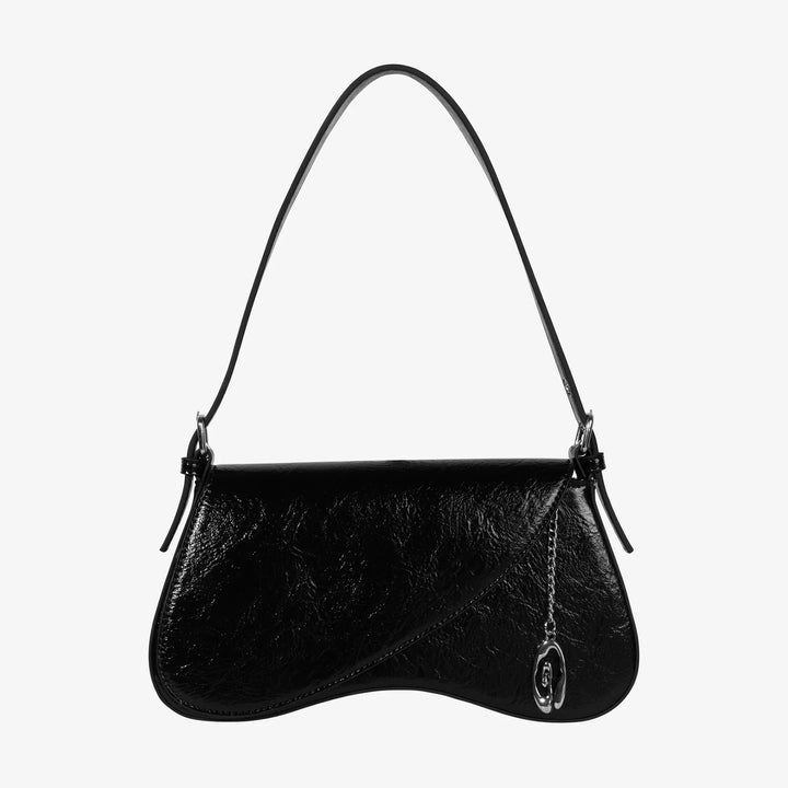 BOLSO - Glynit, Skye Bag Cracked Black