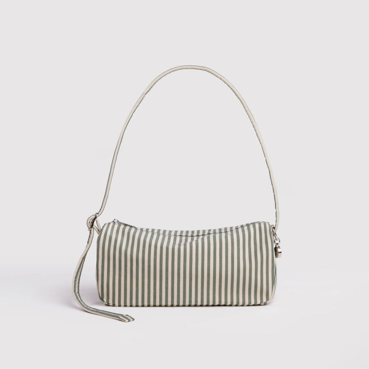 BOLSO - Baggu, Sage Stripe Loaf Bag
