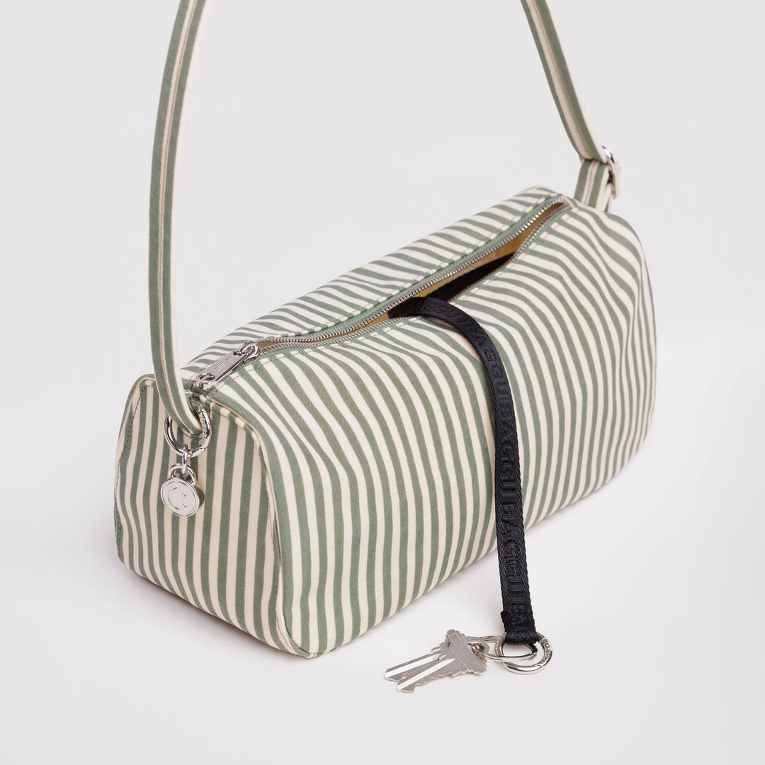 BOLSO - Baggu, Sage Stripe Loaf Bag