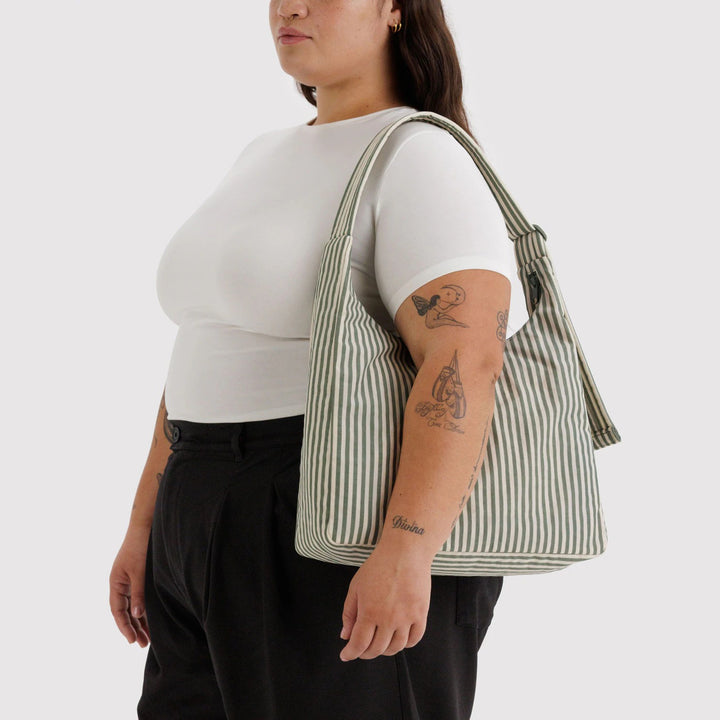 BORSA - Borsa a tracolla Baggu in nylon Celadon