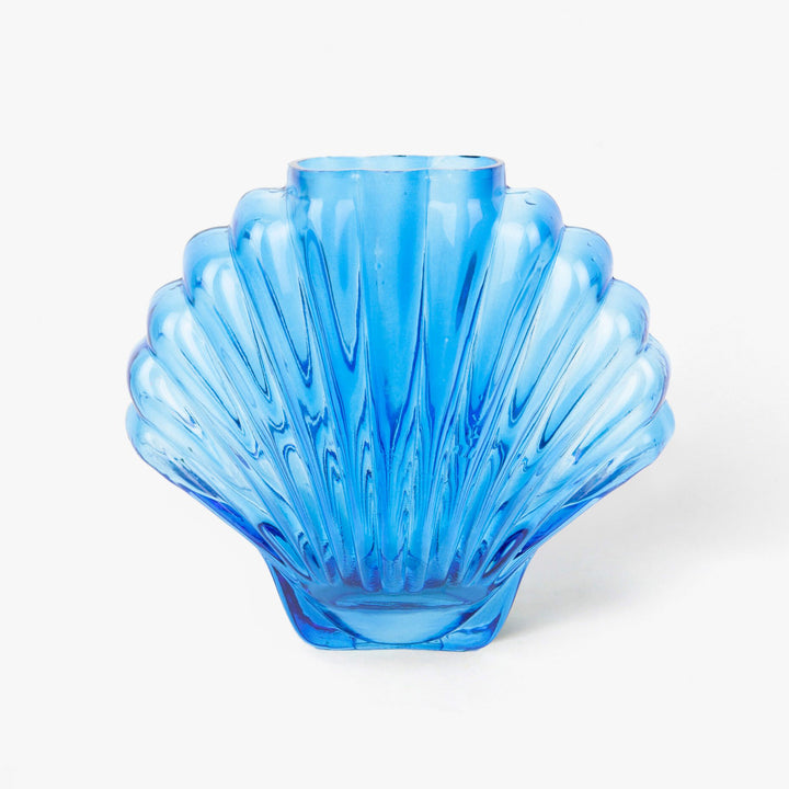 JARRÓN - Doiy, Seashell Vase Blue