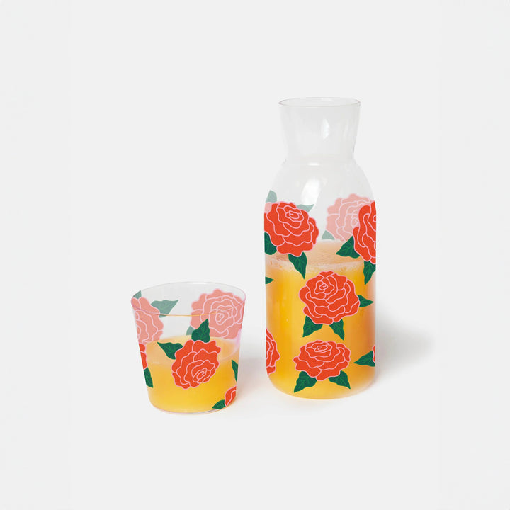 JARRA Y VASO - Doiy, Rose