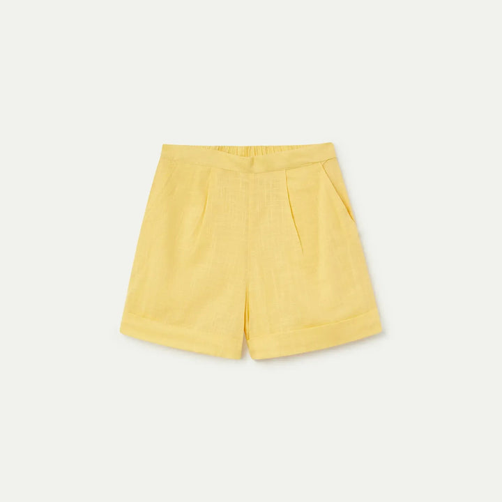 SHORTS - Compañía Fantástica, Giallo cotone