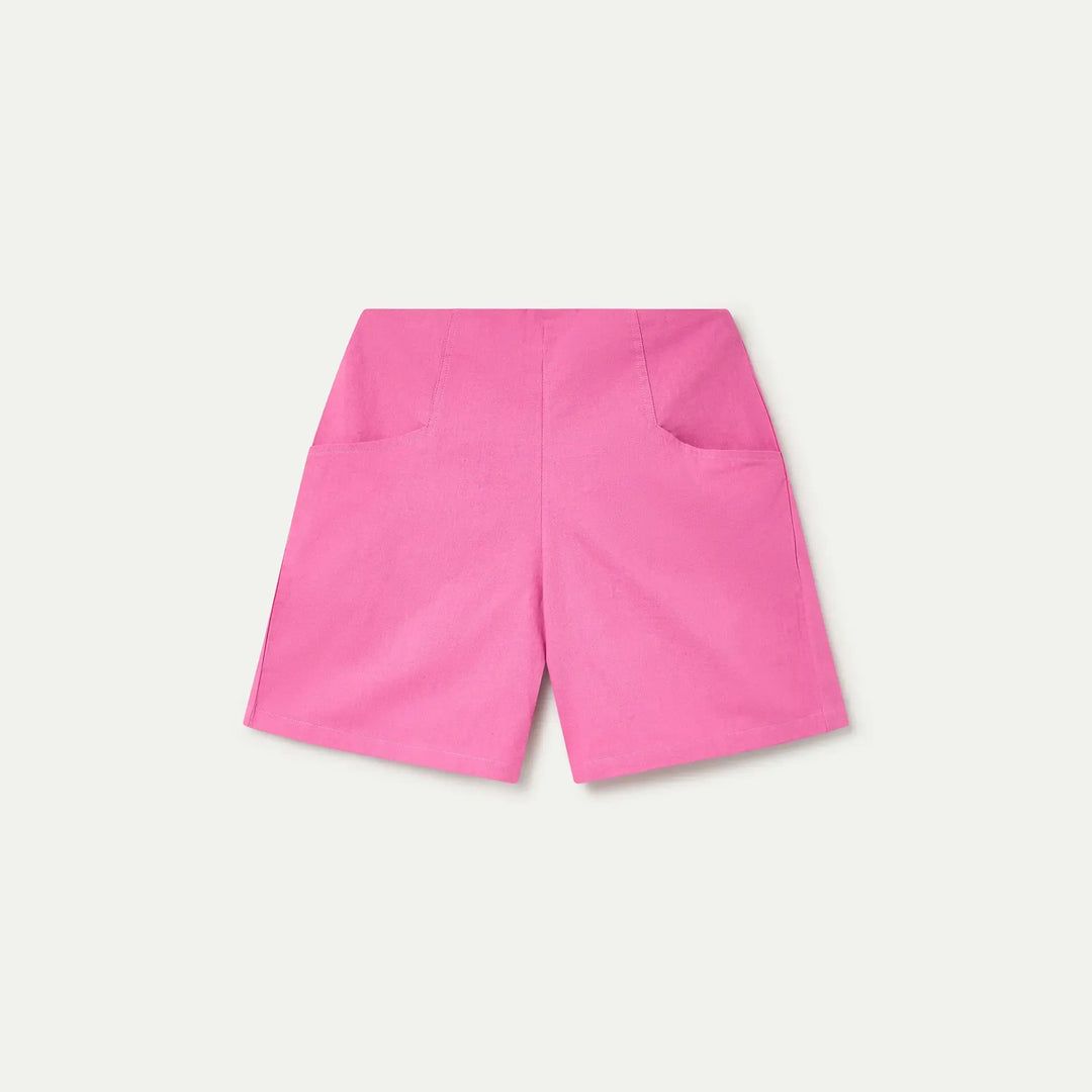 SHORTS - Compañía Fantástica, 100% algodón rosa