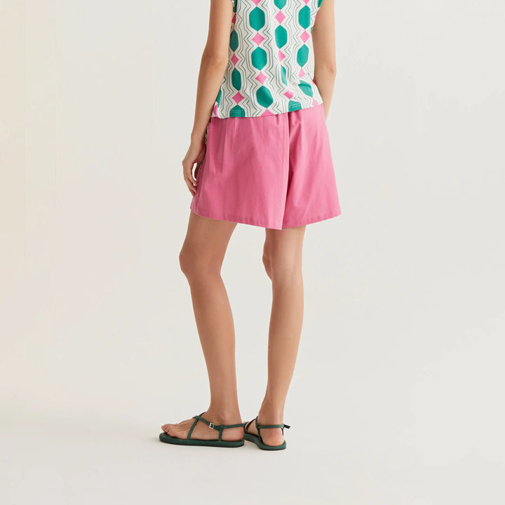 SHORTS - Compañía Fantástica, 100% algodón rosa