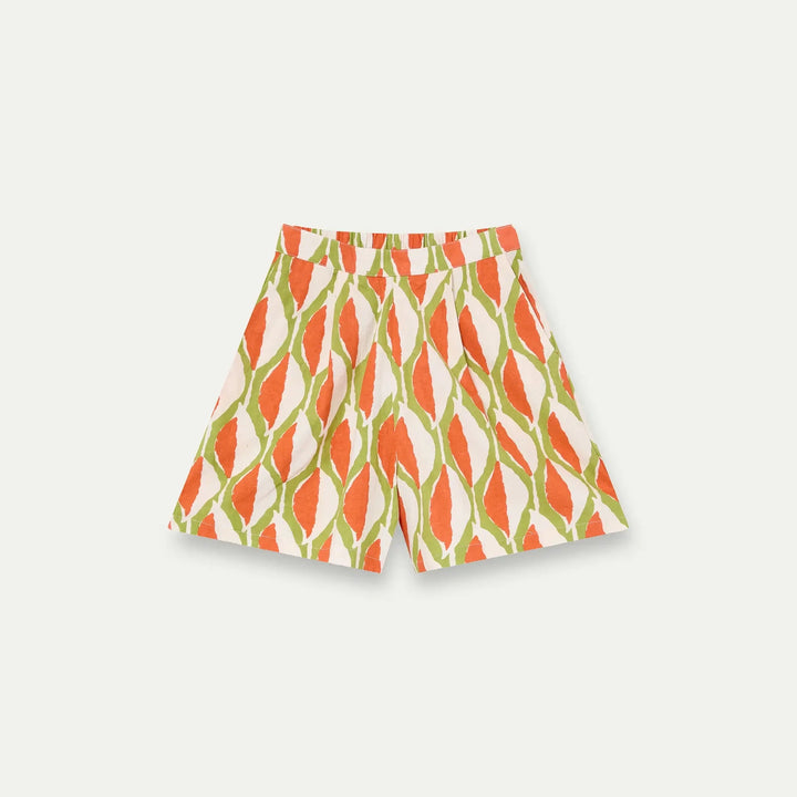 SHORTS - Compañía Fantástica, Estampado Aloe