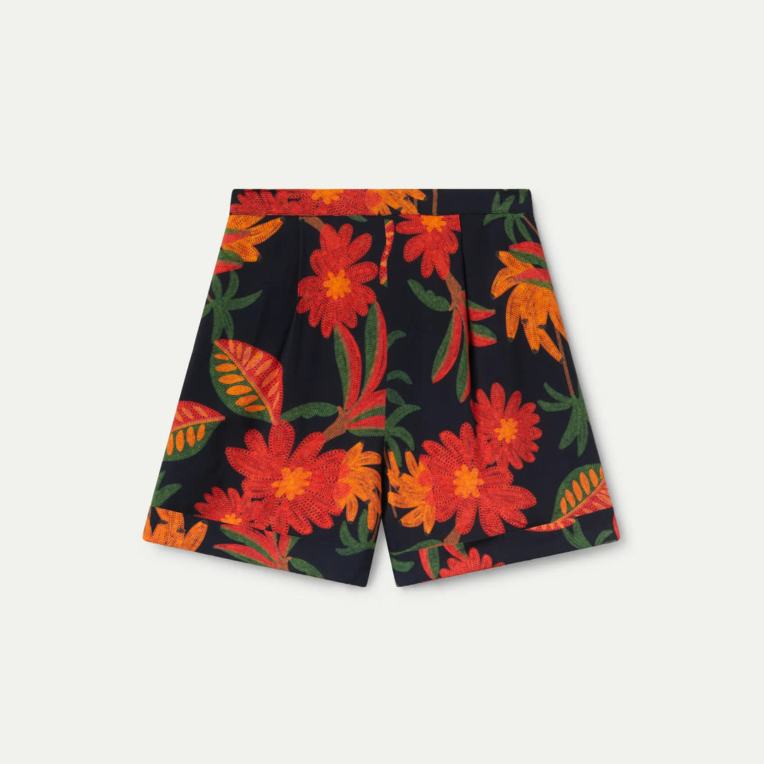 PANTALÓN - Compañía Fantástica, Shorts estampado floral Famara
