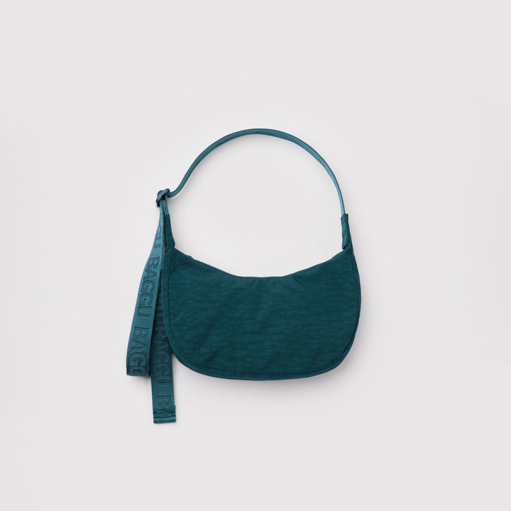 BOLSO - Baggu, Deep Sea Small Nylon Crescent Bag
