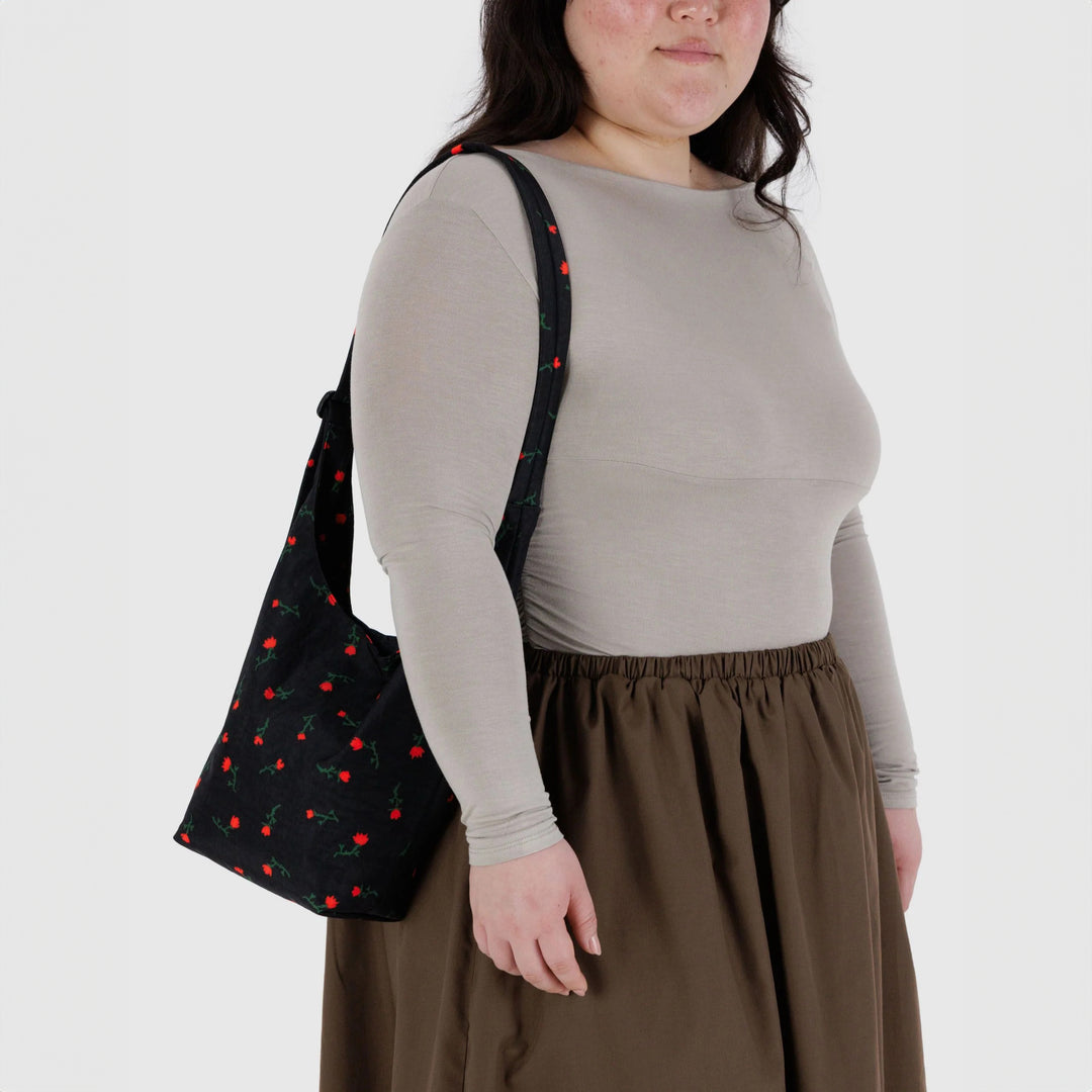 BOLSO - Baggu, Small Nylon Sling Bag Painted Wildflower