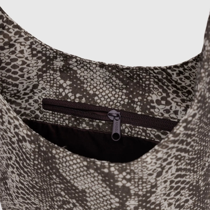 BOLSO - Baggu, Small Nylon Sling Bag Snakeskin