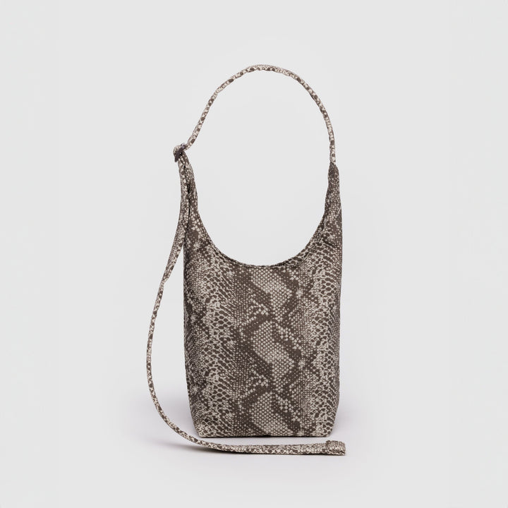 BOLSO - Baggu, Small Nylon Sling Bag Snakeskin