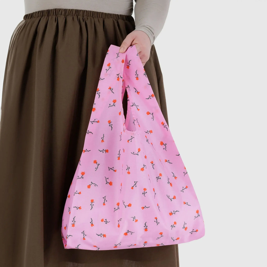 TOTE BAG - Baggu, Painted Wildflower