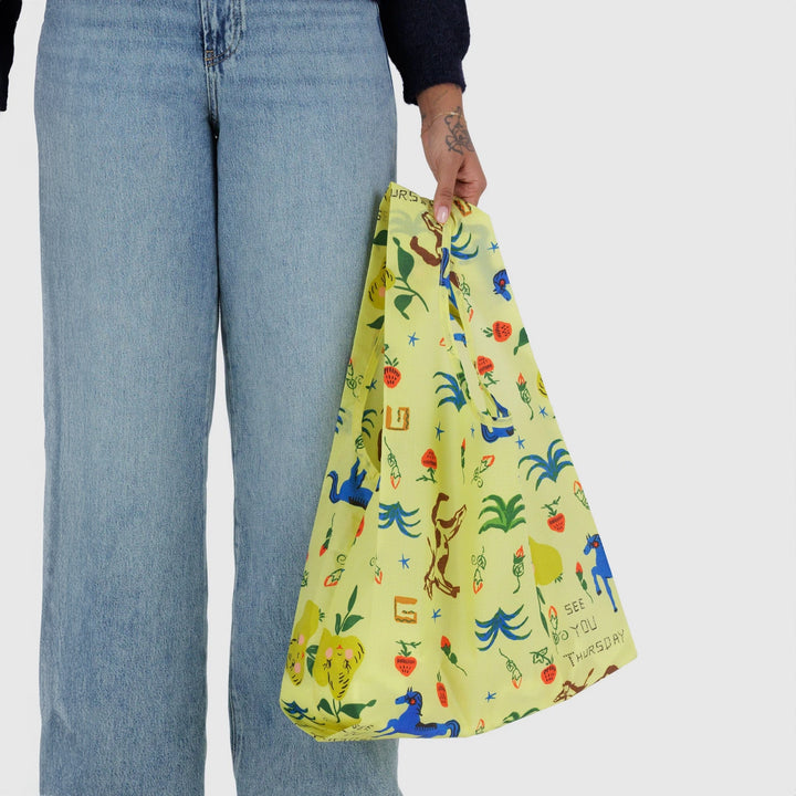 TOTE BAG - Baggu, Painted Prairie