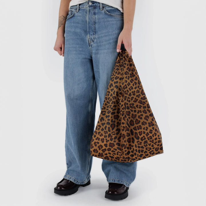 TOTE BAG - Baggu, Leopard