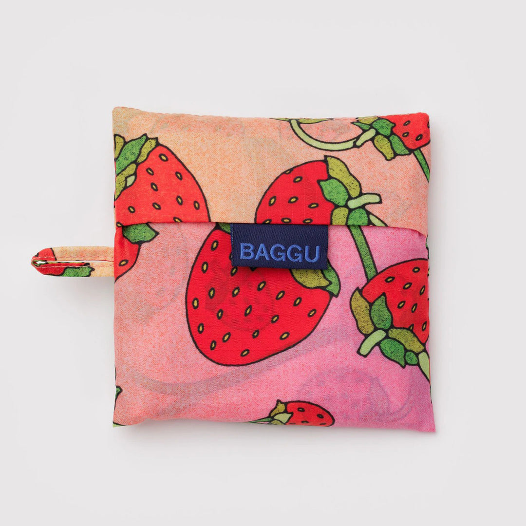 TOTE BAG - Baggu, Strawberry Blossom Standard