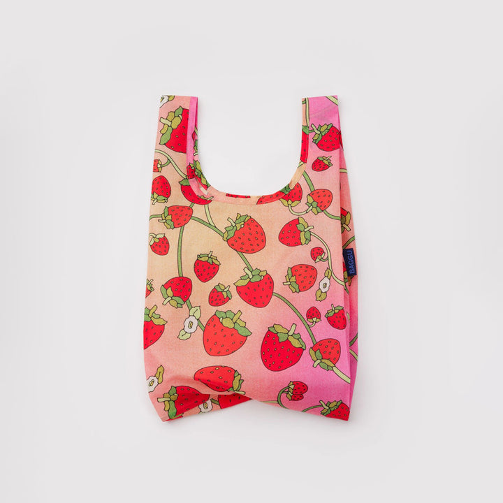TOTE BAG - Baggu, Strawberry Blossom Baby Baggu